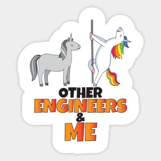 Other Engineers and me Sticker